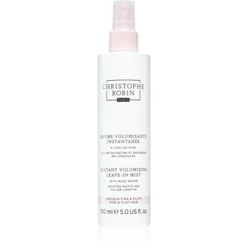 Christophe Robin Instant Volumizing Leave-In Mist with Rose Water sprej pro objem jemných vlasů 150 ml