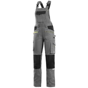 Canis (CXS) Dámské montérky s laclem CXS STRETCH - Šedá / černá | 44