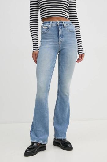 Džíny Calvin Klein Jeans dámské, high waist, J20J223994