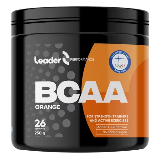 LEADER BCAA 250g - pomeranč