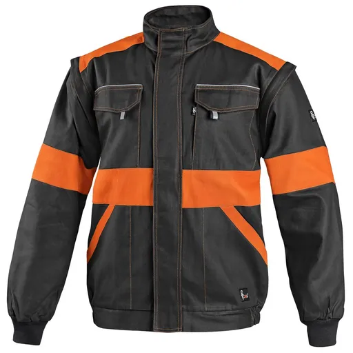 Canis (CXS) Montérková blůza CXS LUXY EDA - Černá / oranžová | 46