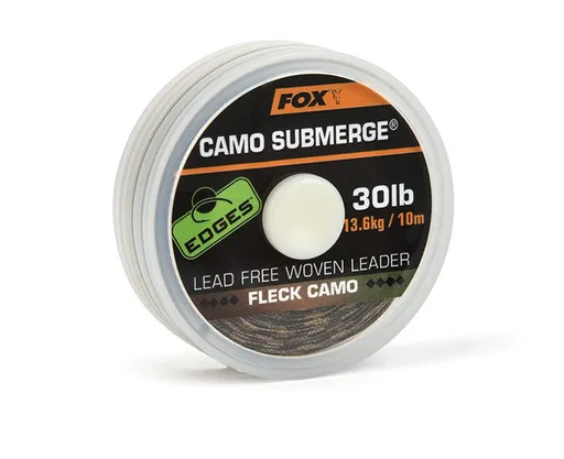 Fox Šňůra Edges Submerge Camo Leader Fleck Camo 10m,Fox Šňůra Edges Submerge Camo Leader Fleck Camo 10m