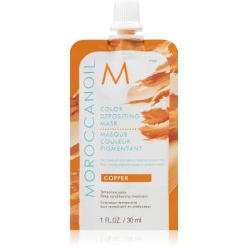 Moroccanoil Color Depositing jemná vyživující maska bez permanentních barevných pigmentů Copper 30 ml