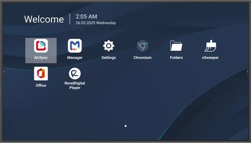 Viewsonic CDE8614-2C 86" 4K 3840x2160/500cd/8ms/3xHDMI/RS232/USB-C/2xUSB/RJ45/Android 14/VESA/Repro/24/7