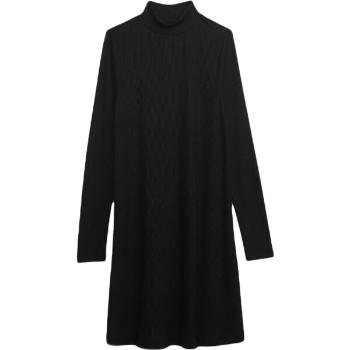 GAP LS MOCKNECK Dámské šaty, černá, velikost