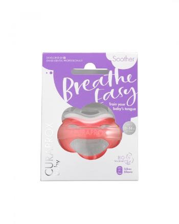 Curaprox Breath Easy dudlík 18-36 měsíců, KORÁLOVÝ