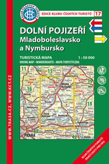 KČT 17 Dolní Pojizeří, Mladoboleslavsko a Nymbursko 1:50 000