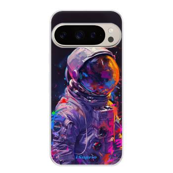 Odolné silikonové pouzdro iSaprio - Neon Astronaut - Google Pixel 9 / 9 Pro