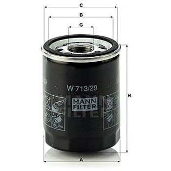 MANN-FILTER W713/29 (W713/29)