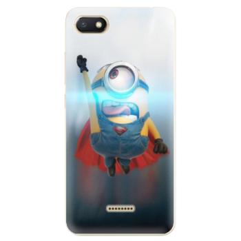 Odolné silikonové pouzdro iSaprio - Mimons Superman 02 - Xiaomi Redmi 6A