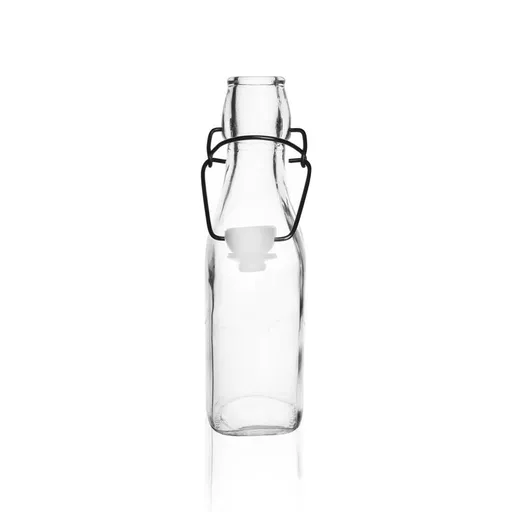 Láhev sklo CLIP uzávěr 0,29 l hranatá - ORION