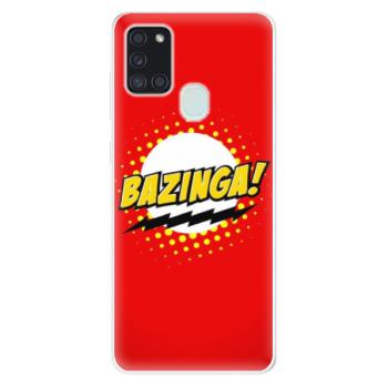 Odolné silikonové pouzdro iSaprio - Bazinga 01 - Samsung Galaxy A21s