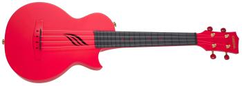 Cascha HH 2280 Carbon Fibre Ukulele Set Red