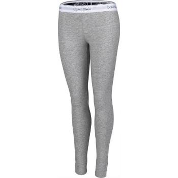 Calvin Klein LEGGING PANT Dámské legíny, šedá, velikost