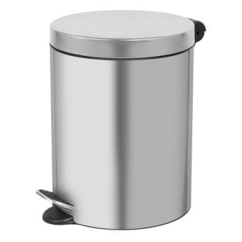 Coș cu pedală Alda Soft Close Freedom Fresh 5 l,oțel inoxidabil mat, inox mat, 5 l