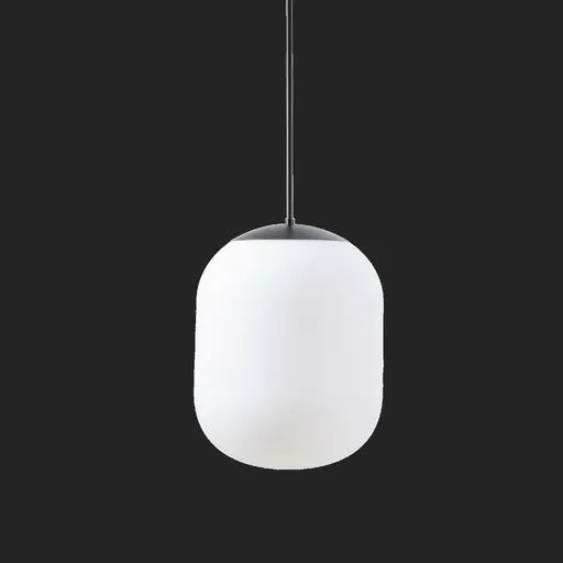 OSMONT TAN62759 TANIA P1 HP závěsné skleněné svítidlo černá / bílá IP40 4000 K 52W LED DALI