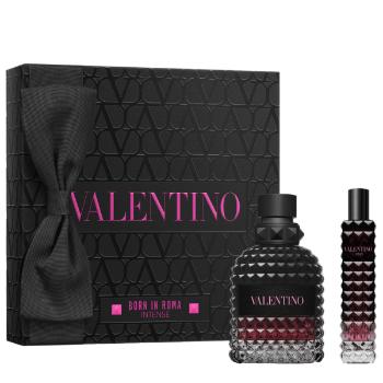 Valentino Born in Roma Uomo Intense dárková sada (parfémová voda 50 ml + cestovní sprej 15 ml)