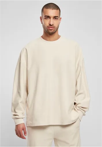 Urban Classics Rib Terry Boxy Crew softseagrass - S