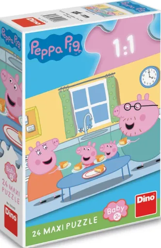 Puzzle Peppa Pig: Oběd 24 dílků maxi