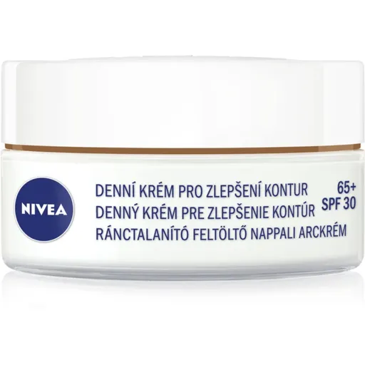 NIVEA Anti-Wrinkle Contouring denní krém zpevňující kontury obličeje SPF 30 65+ 50 ml