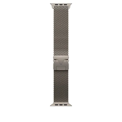 Watch Acc/49/Natural Titanium Milanese Loop - L