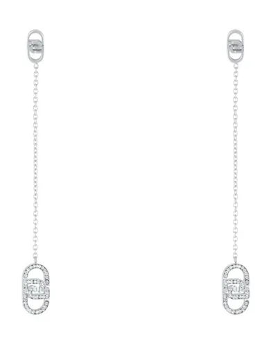 Liu Jo Okouzlující dlouhé náušnice s krystaly LJ2901