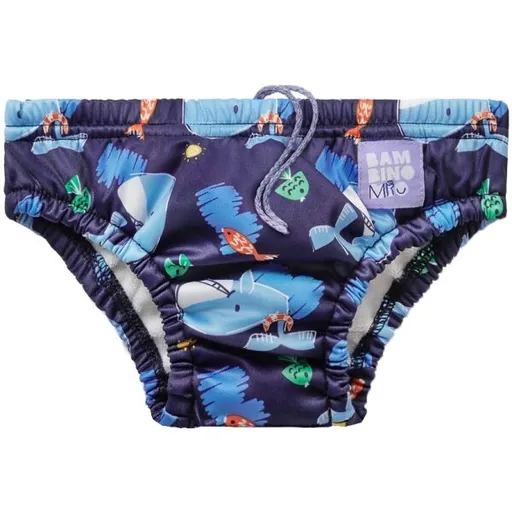 Bambinomio SQUEAK Kojenecké plavky, tmavě modrá, velikost