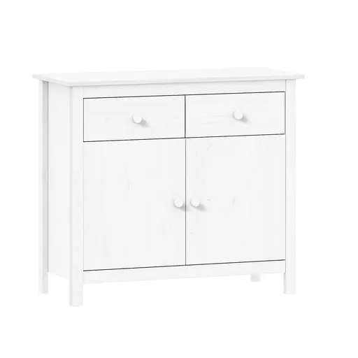 Příborník TORINO bílý