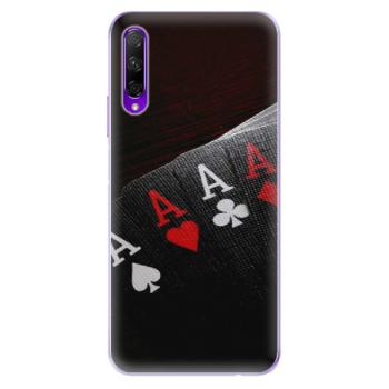 Odolné silikonové pouzdro iSaprio - Poker - Honor 9X Pro