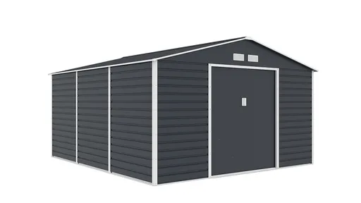 G21 Zahradní domek 340 × 382 × 205 cm (antracit)