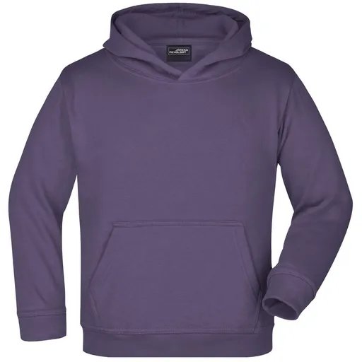 James & Nicholson (Daiber) Dětská mikina s kapucí JN047k - Lilková | XS