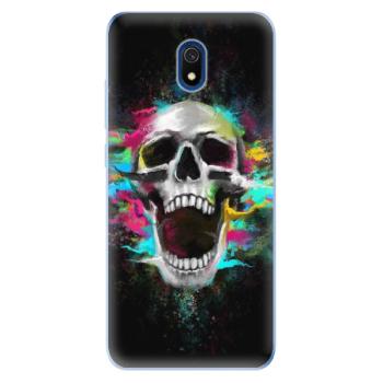 Odolné silikonové pouzdro iSaprio - Skull in Colors - Xiaomi Redmi 8A