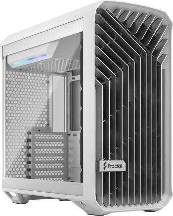 Számítógépház Fractal Design Torrent Compact White TG Clear