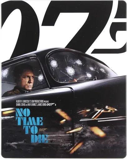 Není čas zemřít (4K UHD + BLU-RAY) 2 disky - STEELBOOK