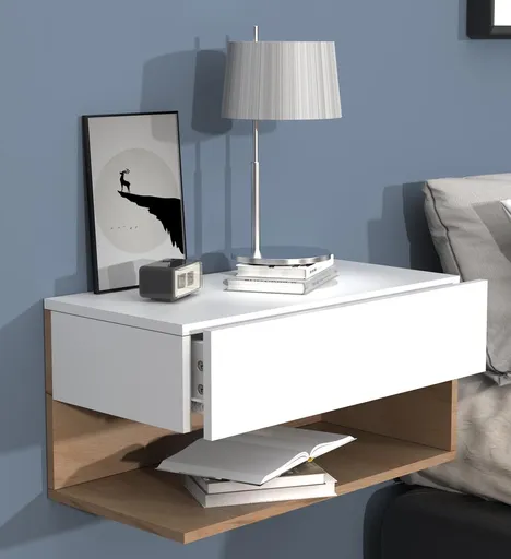 VCM Nástěnná zásuvka Usal XL 60, bílá