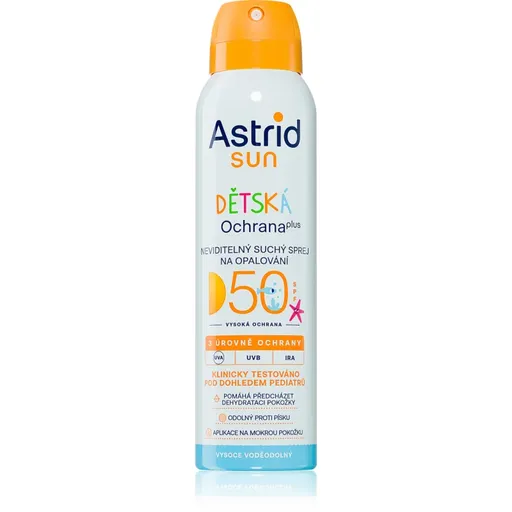 Astrid Sun neviditelný sprej na opalování pro děti SPF 50 150 ml