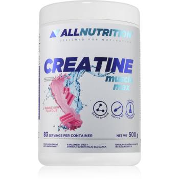 Allnutrition Creatine Muscle Max podpora sportovního výkonu příchuť Bubble Gum 500 g