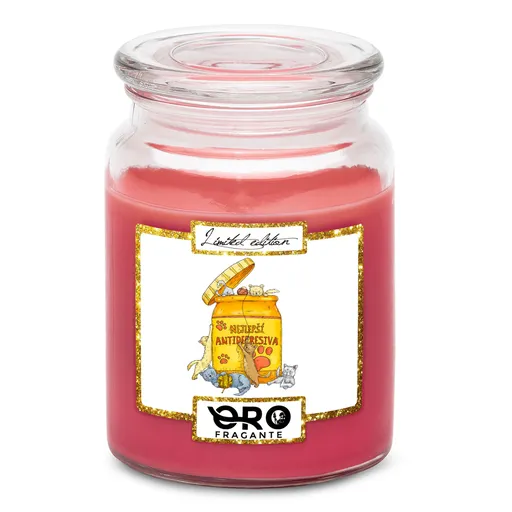 Svíčka Antidepresiva – kočky (Vůně svíčky: Višně v čokoládě)