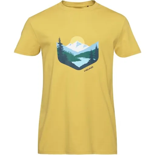 Head BREAKER Pánské triko, žlutá, velikost XXL