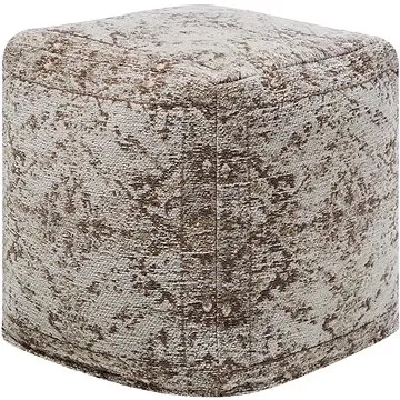 Hnědobežový BELIANI 40 × 40 × 40 cm MEERUT (beliani_124380)