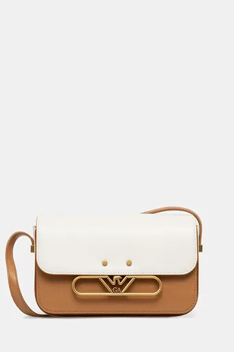 Kožená kabelka Emporio Armani