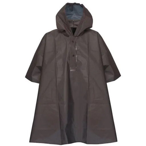 LOAP XOBERI Dětské nepromokavé pončo, tmavě šedá, velikost 3-5Y