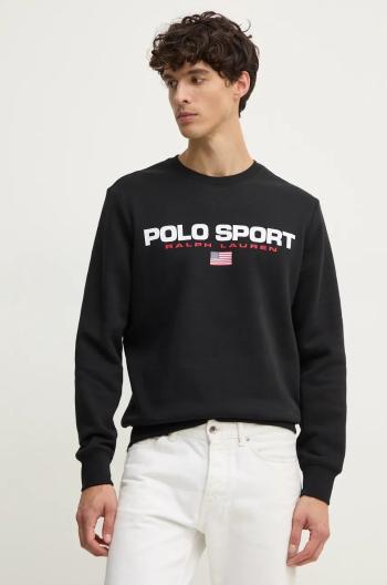 Mikina Polo Ralph Lauren pánská, bílá barva, s potiskem, 710835770