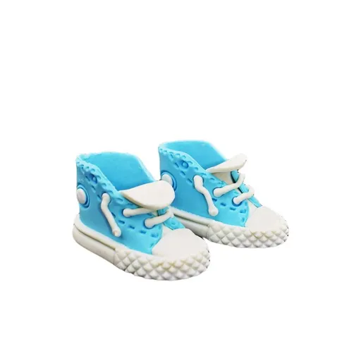 Cukrová dekorace na dort – tenisky Moiré - K-Decor