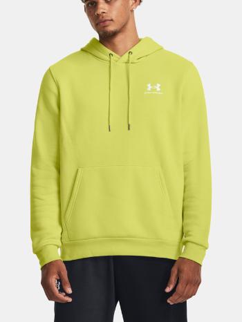 Under Armour UA Essential Fleece Hoodie Mikina Žlutá