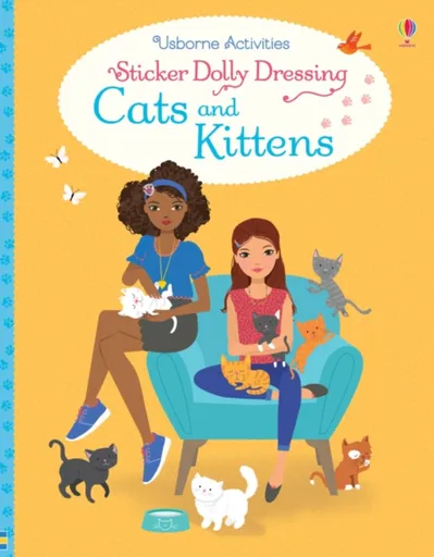 Sticker Dolly Dressing Cats and Kittens - Lucy Bowman