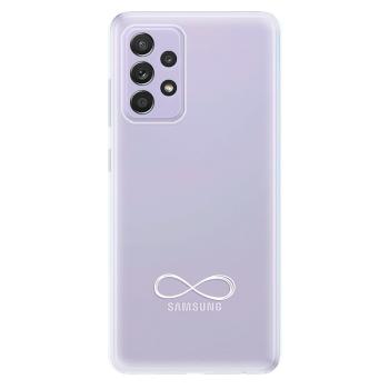 Odolné silikonové pouzdro iSaprio - čiré - Infinity - Samsung Galaxy A52/A52 5G