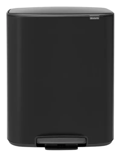 Pedálový odpadkový koš Bo Brabantia černý 2 x 30 l