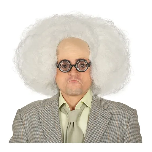 Guirca Bílá paruka Genius