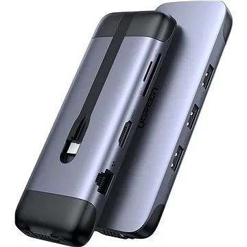 UGREEN USB-C to USB3.0+HDMI+VGA+RJ45 Gigabit+SD